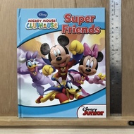 English Story Book Hardcover Disney Mickey Mouse Clubhouse-Super Friends