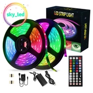 Led Strip RGB Light Flexible SMD 5050 5 Meters with Remote
