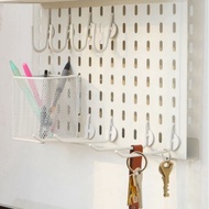 Wall organizer storage 35x14x35 cm white