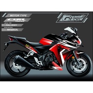 Decal Sticker CBR 150 R Old Sticker CBR 150 2010-2013 fullbody