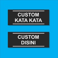 CUSTOM ACRYLIC WRITING CUSTOM ACRYLIC BOARD/S CUSTOM ACRYLIC/S CUSTOM WORDS/S / BY ZAMZA ACRYLIC