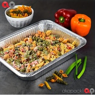 Aluminum Tray 4602-P + Lid, 5 pcs / 3700ml