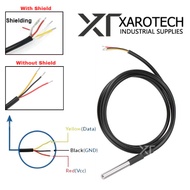 DS18B20 Temperature Sensor High Quality Sealed Waterproof Water Proof Stainless Steel Temp Thermal f