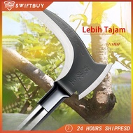 Sabit Arit Potong Rumput/Sabit Kapak Ganda Baja Tahan Karat Stainless Steel sabit jawa sabit baja as