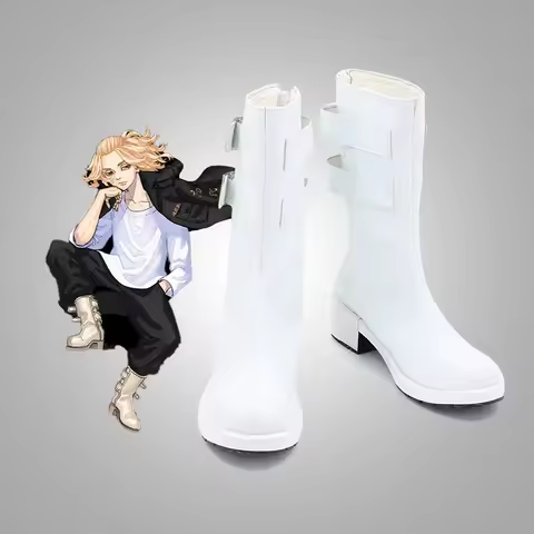 Tokyo Avenger Revengers Manjiro Sano Cosplay Shoes Invincible Mikey Cosplay Boots Custom Made