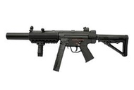 BOLT MP5 SD LONG TACTICAL 衝鋒槍 滅音管 戰術導軌 長版 EBB AEG 電動槍 黑