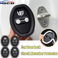 Toyota Alphard Car Door Lock Shock Absorber Protector Pad Silent Rubber Cover For 40 30 20 AH10 AH20