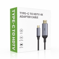 Jasoz Type C to HDMI 4k/60Hz HDMI Cable สําหรับ สำหรับโทรศัพท์มือถือ แล็ปท็อป โทรศัพท์ต่อ ทีวี