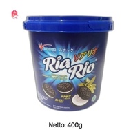 Inkubisc Ria Rio Biskuit Renyah Dengan Krim Rasa Vanila 400g