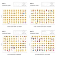 ZHIHUIWU | Cute Cartoon Emoji Stickers