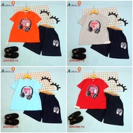 Phone Ear Boy Shorts Set 22AH38(9-13)