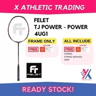 FELET TJ POWER POWER Felet attack speed racket/goh v Shem Felet