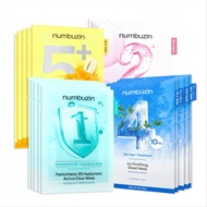 Numbuzin No. 1-5 Mask Pack 5 Sheets