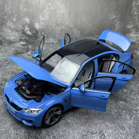 NOREV diecast model 1/18 BMW M3 F80 car model static display holiday gift collection