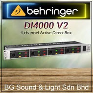 Behringer DI4000 V2 4-channel Active Direct Box (DI4000V2 / DI-4000V2)