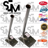 GARDEN HOE WITH THICK PIPE IRON HANDLE MINI HOE/ GARDEN HOE IRON PIPE HANDLE HOE/