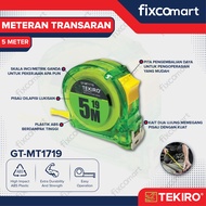 Tekiro Meteran Transparan 5 m / Tekiro Meteran 5 m