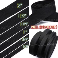 (50METER) 1/2"- 2" TALI PP TAPE/PP TAPE /TALI BAG/PP TAPE/TAPE BAG/ TALI BAG HITAM