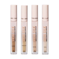 Revolution Skin Silk Under Eye Brightener & Concealer 4ml ( Fair Cool / Light Peach / Medium Yellow 