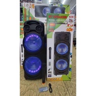 Super bass Speaker BT-SPEAKER MODEL: ZQS-8202 Bluetooth FM AUX MicroSD USB