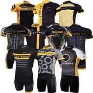 Livestrong Bib shorts sleeve cycling jersey padded