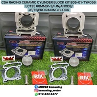 CSA RACING BLOK 135LC Y15 FZ CERAMIC CYLINDER BLOCK KIT 63mm / 65mm / 68mm SUPERBLOCK