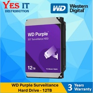 WD Western Digital 1TB/2TB/3TB/4TB/6TB/8TB/10TB/12TBPurple 3.5" Surveillance Storage - WD20PURZ