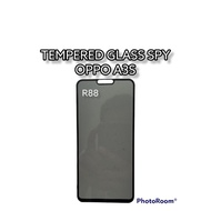 OPPO A3S TEMPERED GLASS SPY PRIVACY FULL Screen Protector