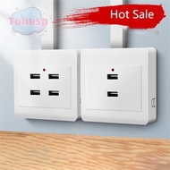 TOHESP 2/4 Ports Charger Station for Home 36V to 5V Wall Outlet Power Adapter