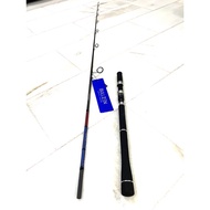 BULLZEN predator platinum 8kaki 20-40lb spinning fuji rod butt joint
