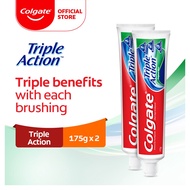 [Bundle of 2] Colgate Triple Action Toothpaste 175g