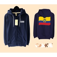 Hoodie Zipper World Cup World Cup Ecuador flag
