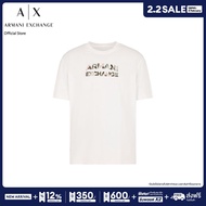 AX Armani Exchange เสื้อยืดผู้ชาย รุ่น AX 6DZTHC ZJBYZ1116 - สีออฟไวท์