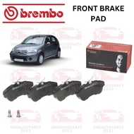GENUINE BREMBO FRONT BRAKE PAD CITROEN C3 1.4 1.6 (2002-2008)
