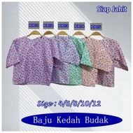 H&H  Baju Opah Kurung Kedah Muslim Budak Perempuan  Traditional Clothing KK1-KK20 Siap Jahit Size 4-
