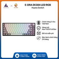 E-DRA EK384 Mechanical Keyboard - RGB Led - Huano Switch - Type-C Connection
