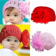 Flower Crochet Hat Baby Girl Flower Crochet Hat