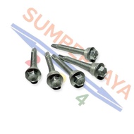 Untuk Anda Baut drilling / roofing / baja ringan / GALVALUM B 12 × 50