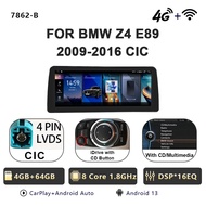 HBGER CHSTEK 12.3 "1920*720P วิทยุติดรถยนต์แอนดรอยด์13 Carplay นำทางสำหรับ BMW Z4 E89 2009-2016 CIC 