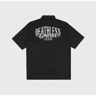 KEMEJA DEATHLESS WORKSHIRT | SABER SABER | Embroidered shirt
