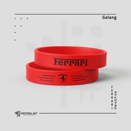 F1 Formula 1 Bracelet F1 Silicone Rubber Bracelet | F1 Team Ferrari Merchandise