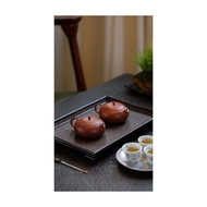 宜興原礦朱泥 扁西施包銀工藝 傳統手工紫砂壺家用泡茶壺