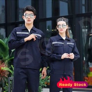 Set pakaian kerja Insurans Tenaga Kerja gaya musim bunga dan musim gugur baju atas lelaki seluar tap