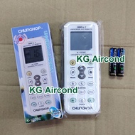 Chunghop Remote Control Aircond Remote Control AAA Battery