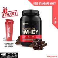 Optimum Nutrition Gold Standard Whey, 2 lb - Whey Protein, Muscle Recovery, ON Whey, Post workout