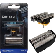 Kepala Foil Pencukur Gantian 30B + Pemotong Sesuai untuk B-raun 7000 4000 Series 7475, 7493, 7497, 7
