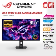 Asus 32" ROG Strix OLED XG32UQWMS 4K TrueBlack Glossy WOLED 240Hz, FHD 480Hz 0.03ms FreeSync Ergonom