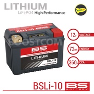 BS BATTERY BSLI-10 BS BATTERY LITHIUM BSLI-10 (Replaces YTX20,YTX20HL,YTX24HL)