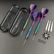 27pcs/Set 24g Colorful Dart Set-Professional Steel Tip Darts With Aluminum Shafts,Storage Case