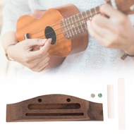 Matybobe UKULELE BRIDGE SHELL UPPER LOWER BRIDGES ACCESSORIES  EASY INSTALLATION QUALITY MATERIAL FO